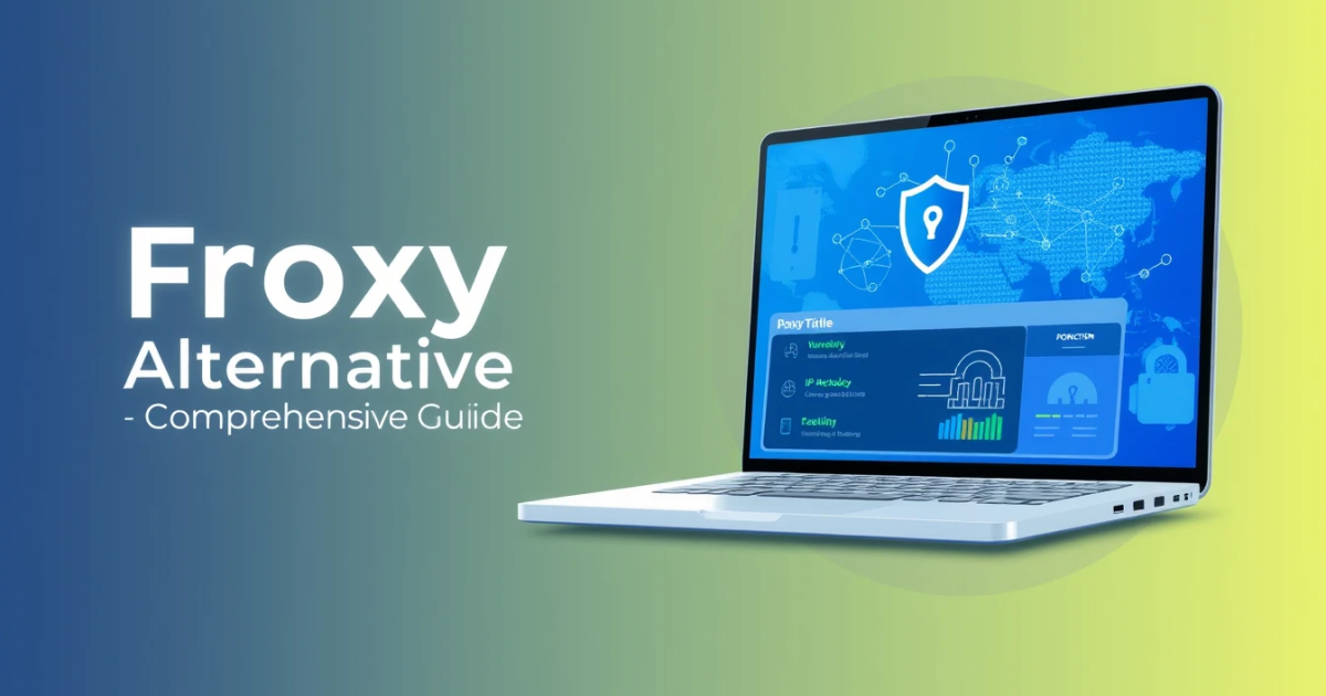Froxy Alternative for Proxy Service: Comprehensive Guide