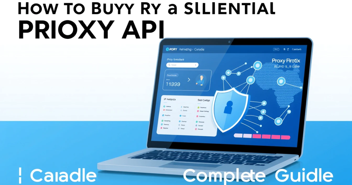 How to Buy a Residential Proxy API in Canada: A Complete Guide
