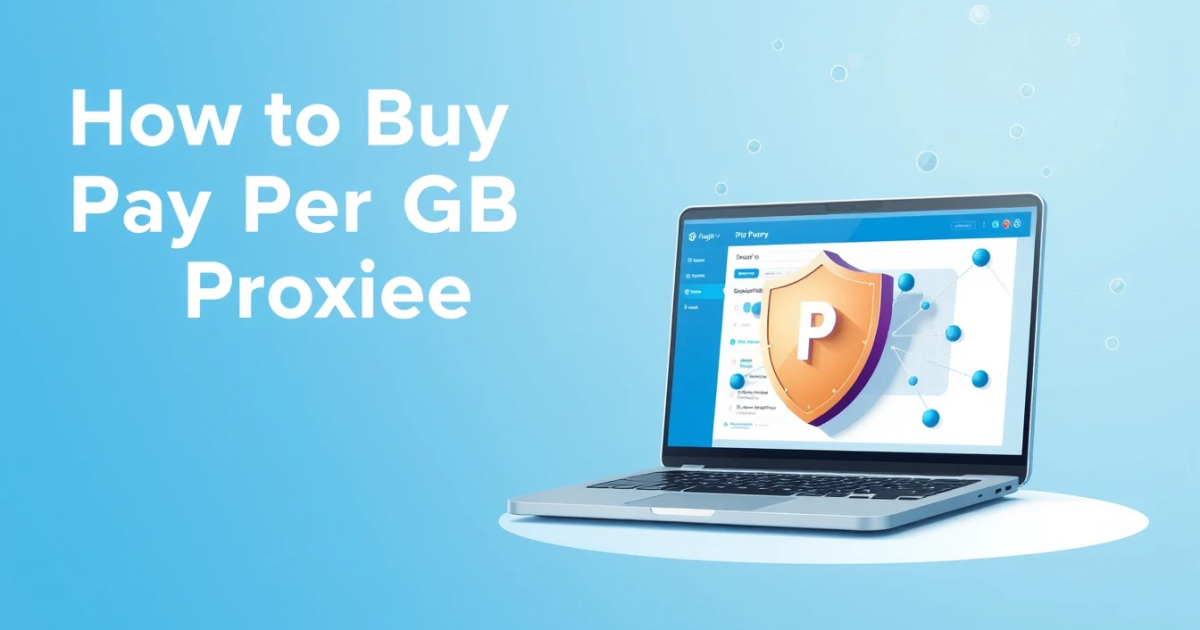 How to Buy Pay Per GB Proxies in Singapore