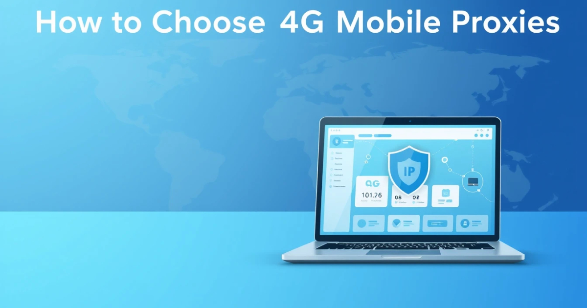 How to Choose 4G Mobile Proxies