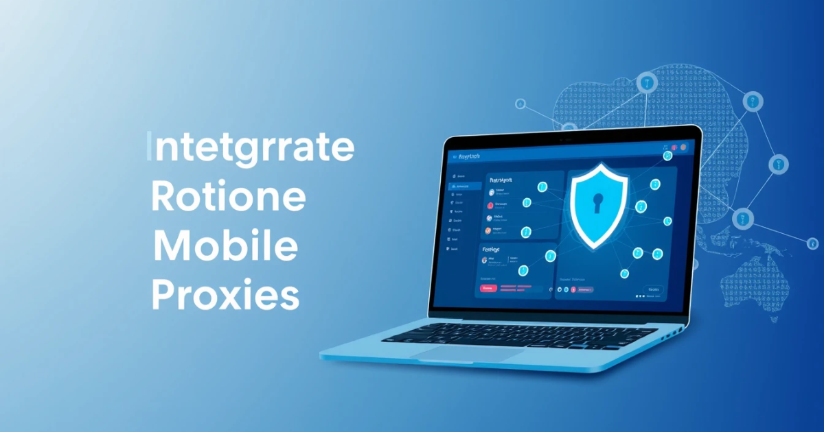 How to Integrate Rotating Mobile Proxies API