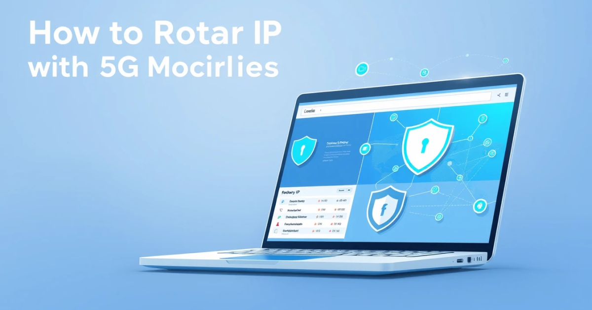 How to Rotate IP with 5G Mobile Proxies