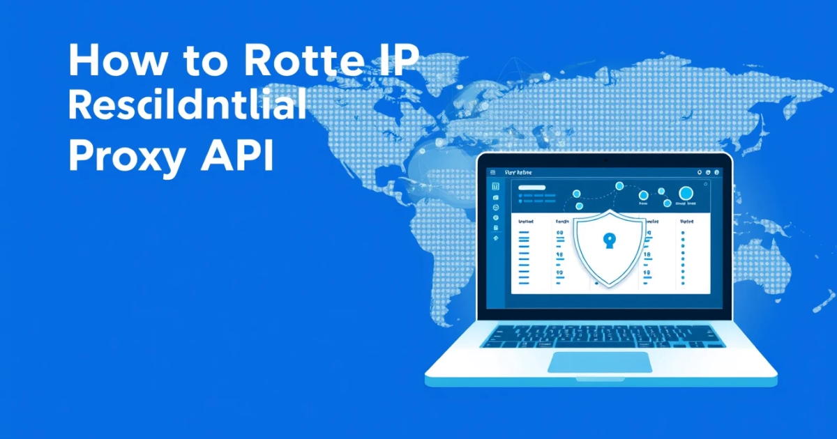 How to Rotate IP with Residential Proxy API