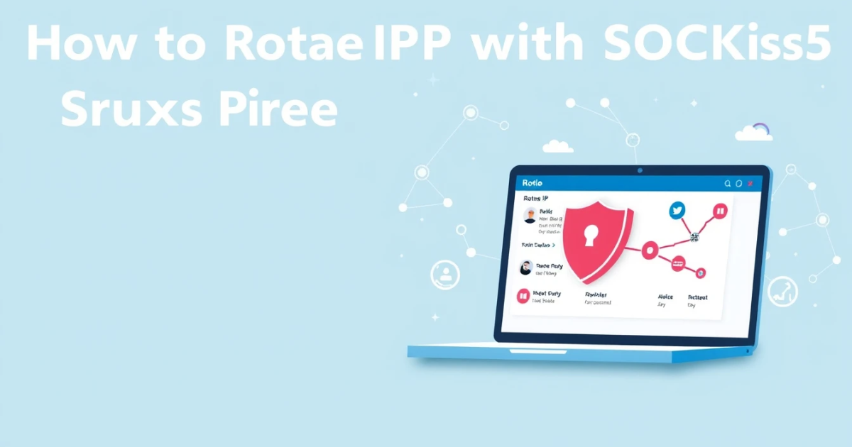 How to Rotate IP with SOCKS5 Proxies