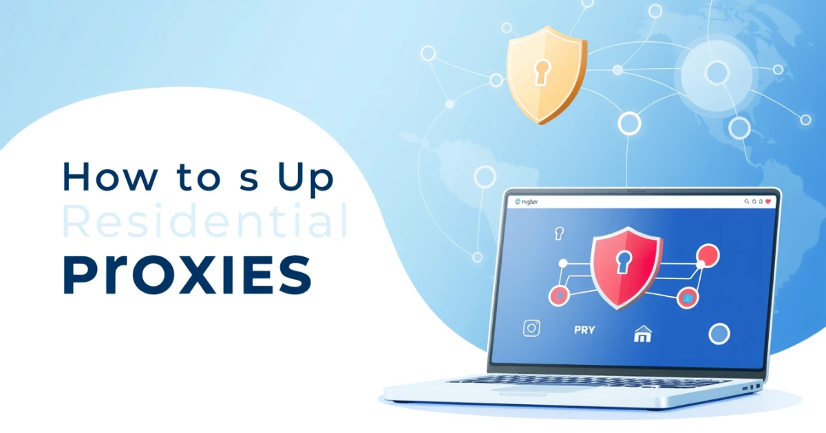 How to Set Up Residential Proxies: A Comprehensive Guide