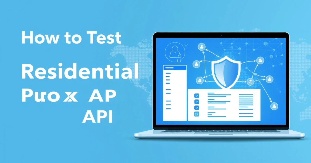 How to Test Residential Proxy API