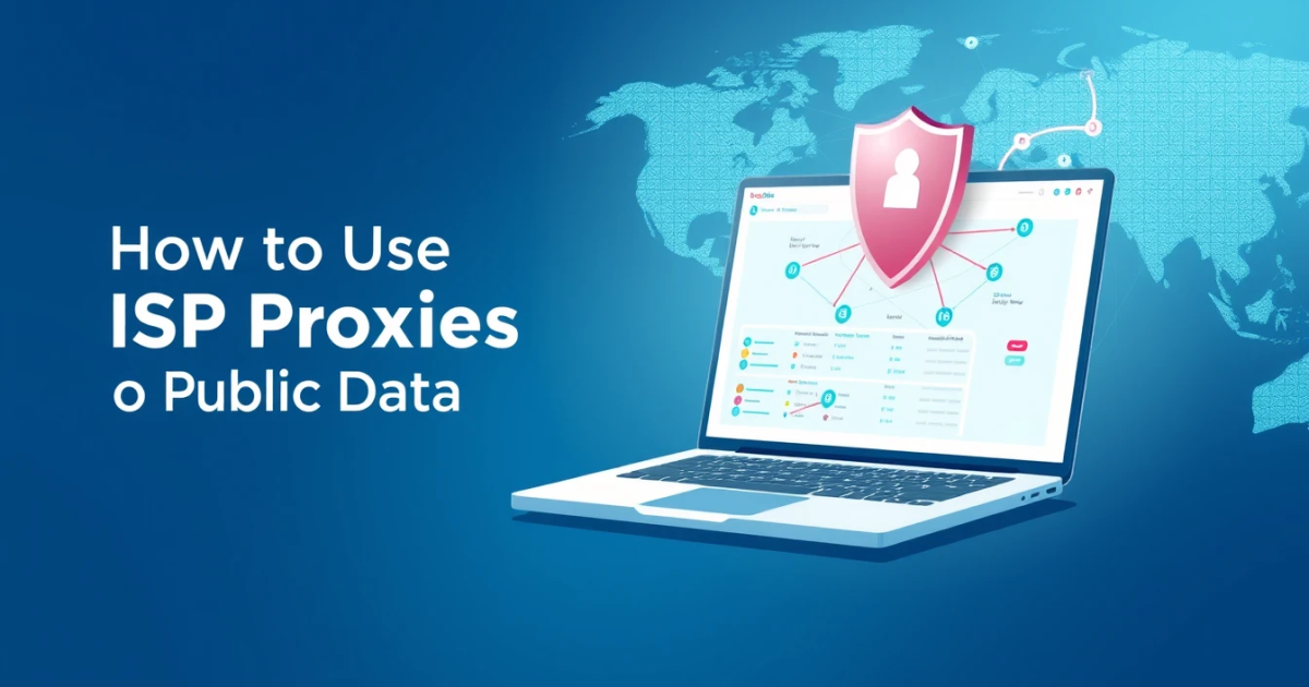 How to Use ISP Proxies for Public Data Collection