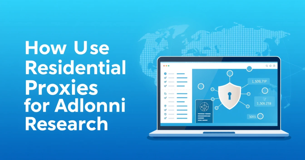 How to Use Residential Proxies for Academic Research