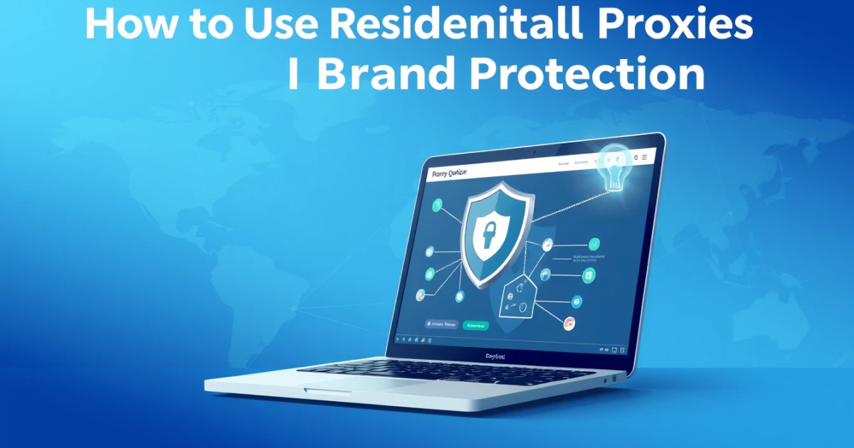 How to Use Residential Proxies for Brand Protection