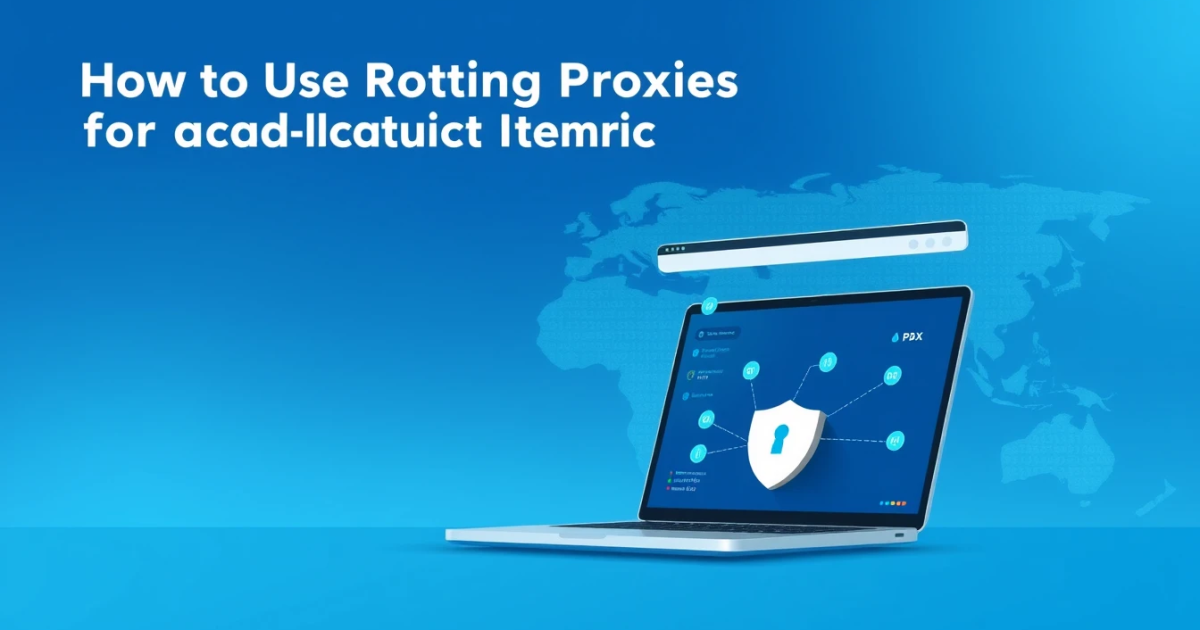 How to Use Rotating Proxies for Academic Research