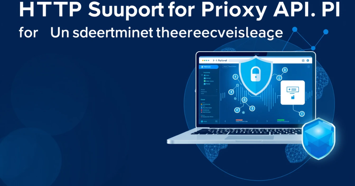 HTTP Support for Residential Proxy API: Understanding the Basics and Use Cases