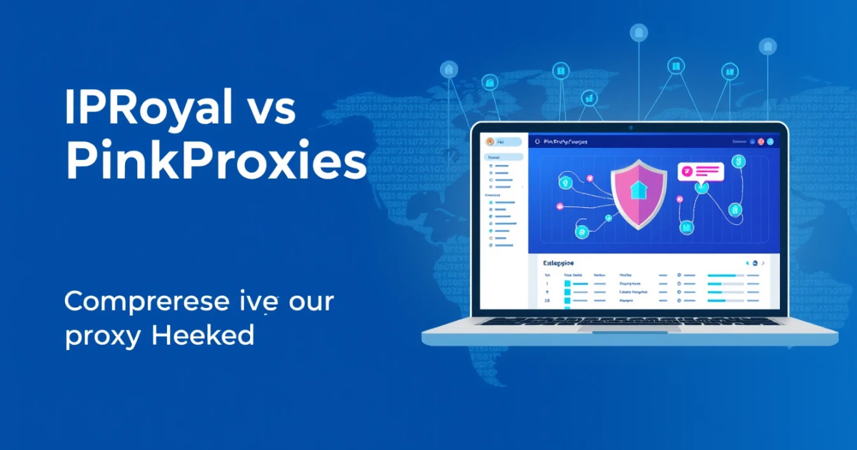 IPRoyal vs PinkProxies: A Comprehensive Comparison for Your Proxy Needs