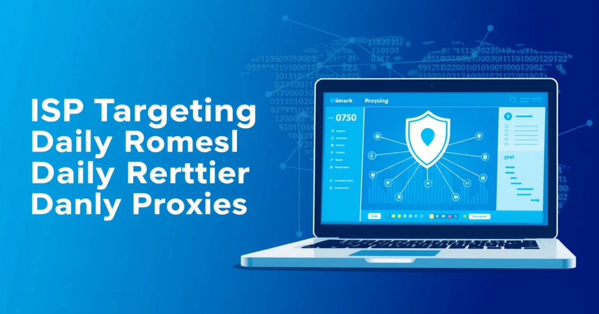 ISP Targeting Daily Rental Proxies: An In-Depth Guide