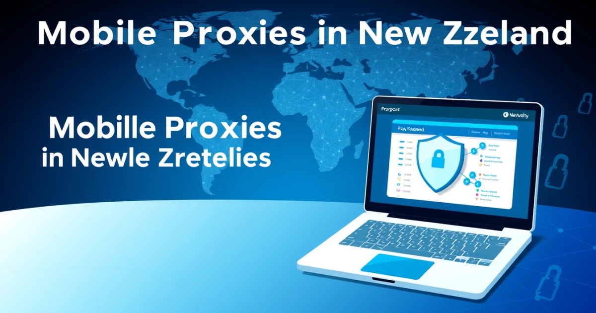 Mobile Proxies in New Zealand: A Comprehensive Guide