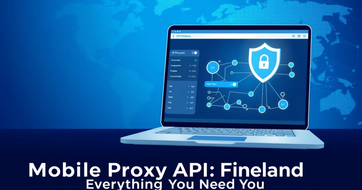 Mobile Proxy API Finland: Everything You Need to Know