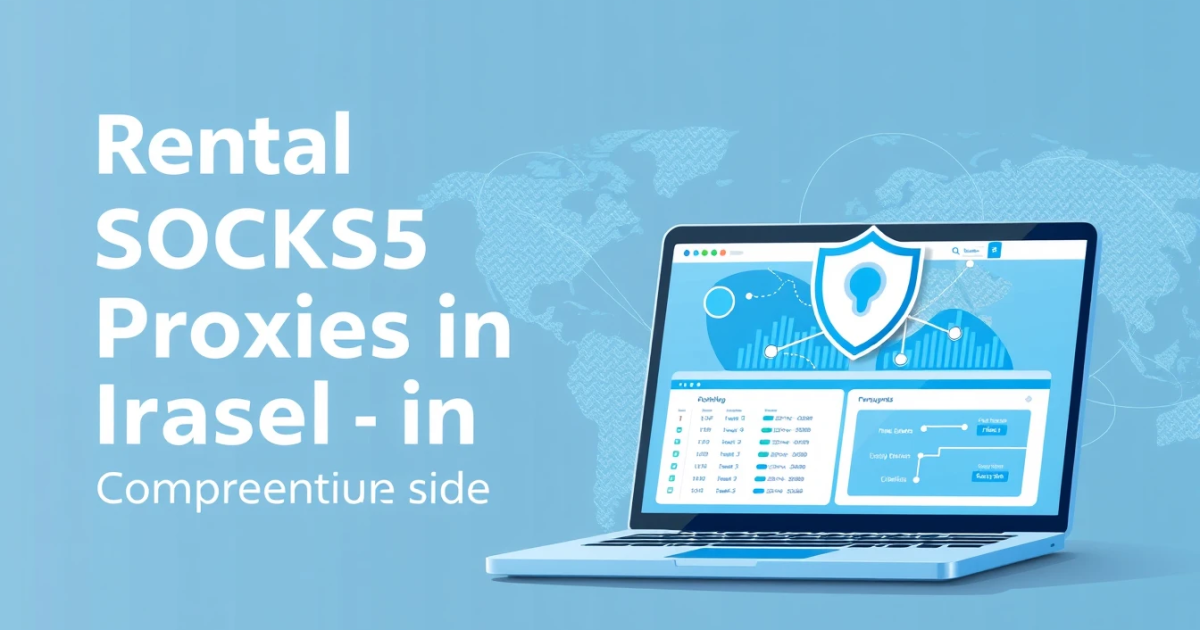 Rental SOCKS5 Proxies in Israel: A Comprehensive Guide