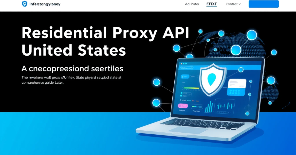 Residential Proxy API United States: A Comprehensive Guide