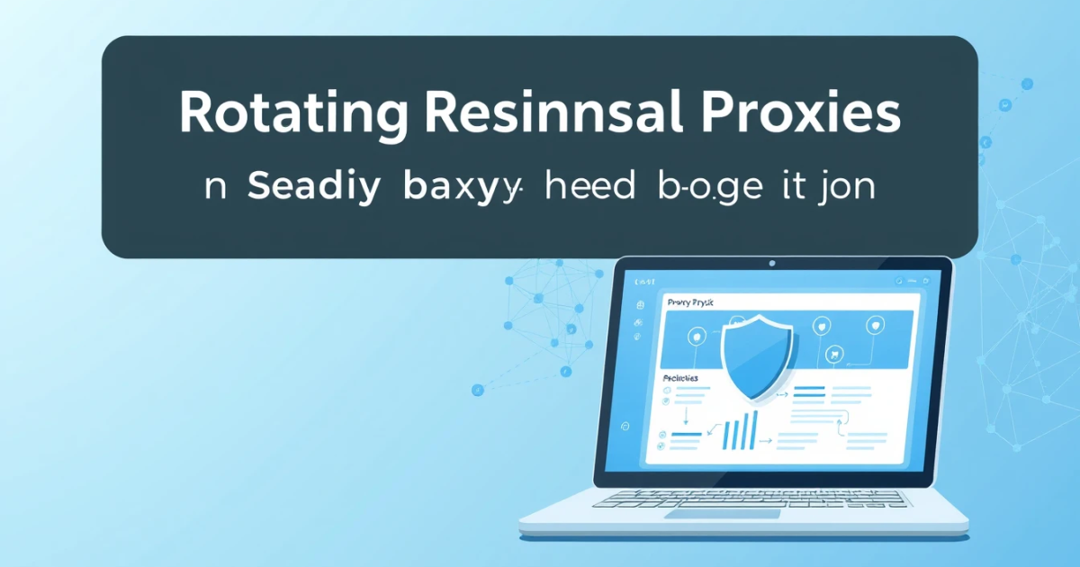 Rotating Residential Proxies in Saudi Arabia: Everything You Need to Know