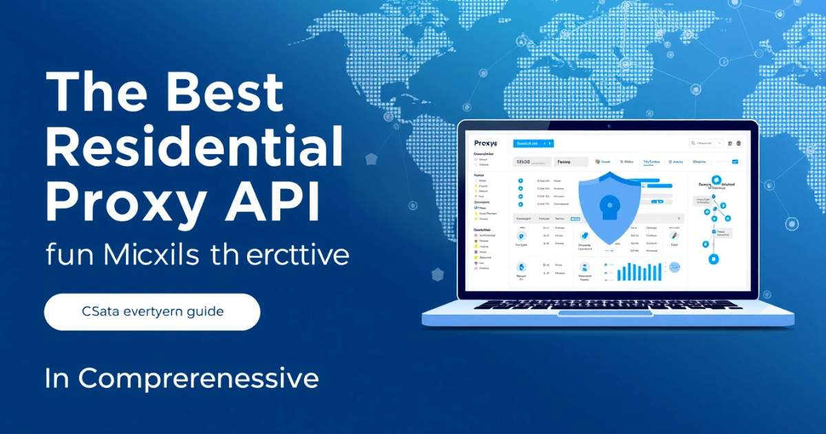 The Best Residential Proxy API for Mexico: A Comprehensive Guide