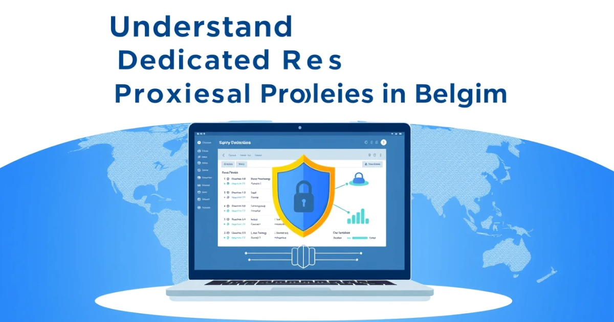 Understanding Dedicated Residential Proxies in Belgium