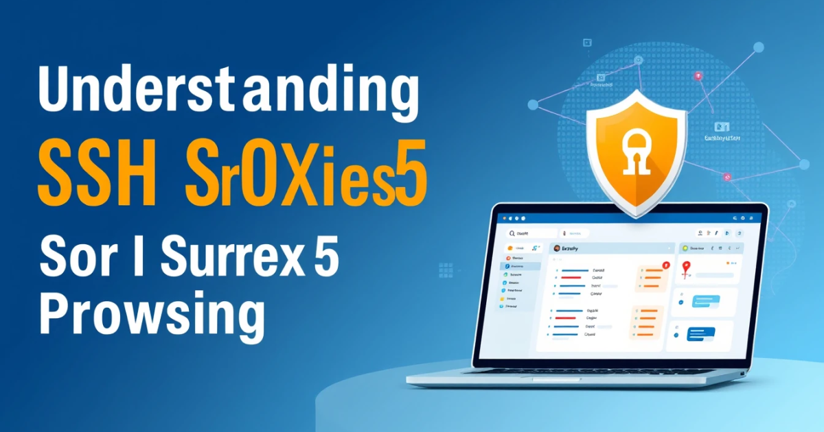 Understanding SSH SOCKS5 Proxies for Secure Browsing
