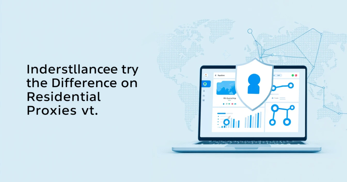 Understanding the Difference Between Residential Proxies and ISP Proxies