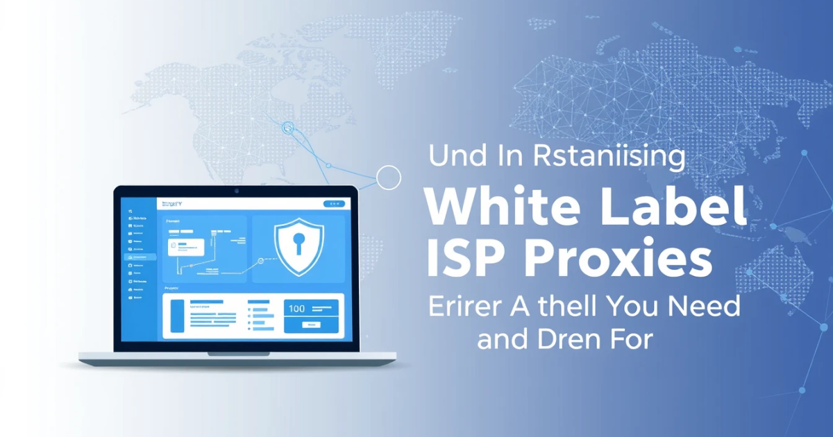 Understanding White Label ISP Proxies: Everything You Need to Know