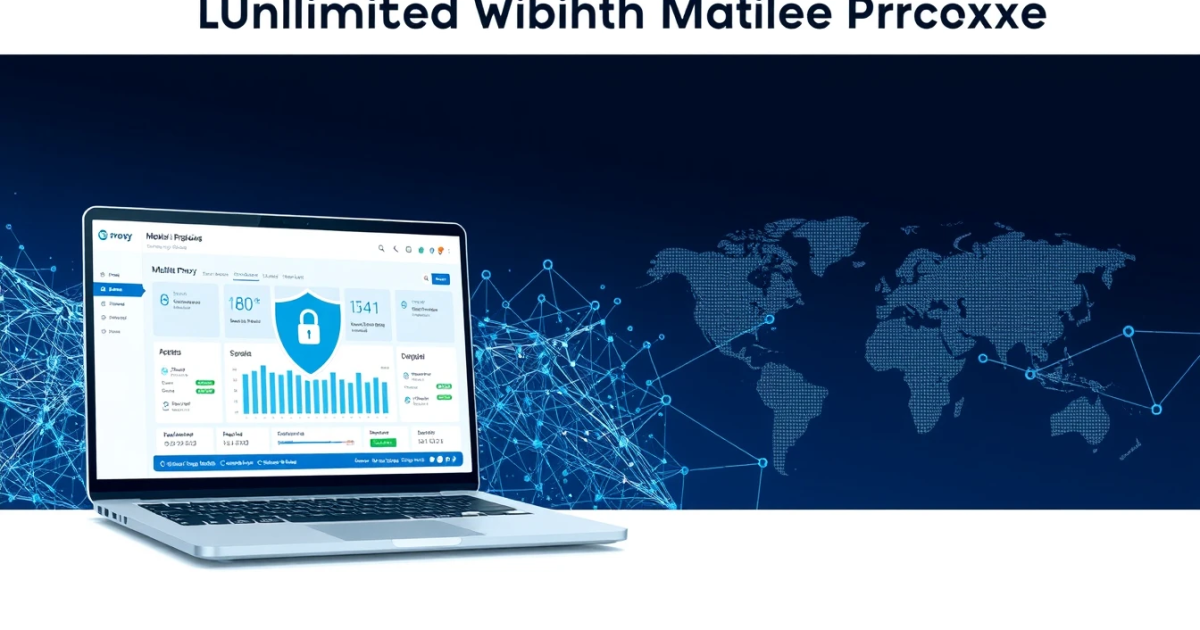 Unlimited Bandwidth Mobile Proxies: A Comprehensive Guide