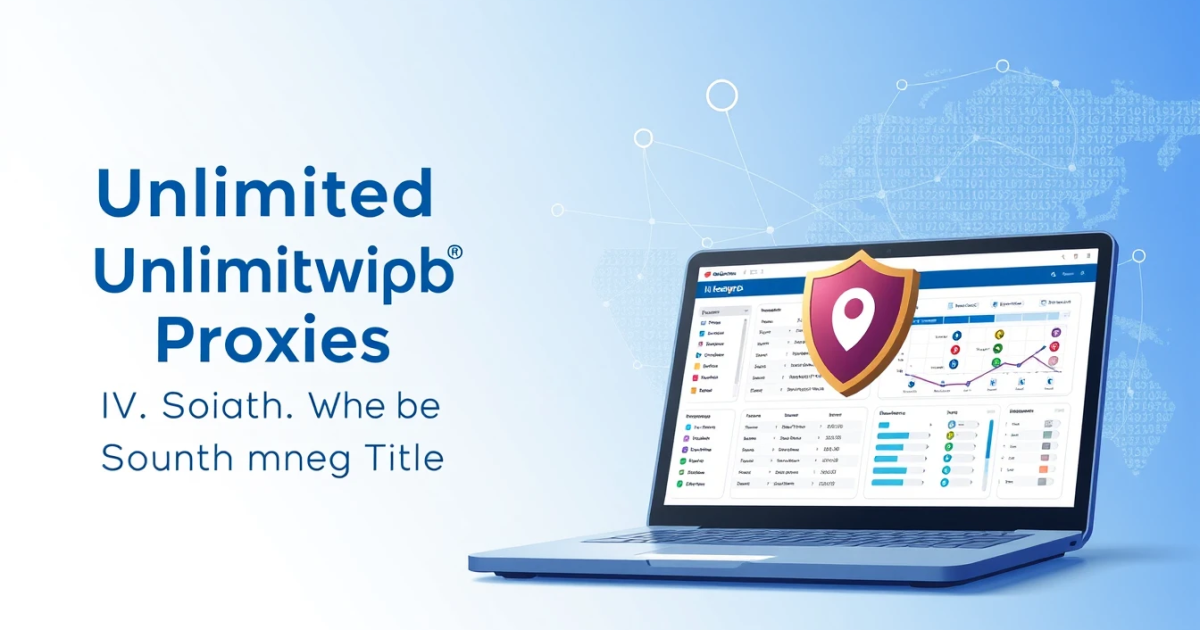 Unlimited Bandwidth Proxies in South Korea: Your Comprehensive Guide