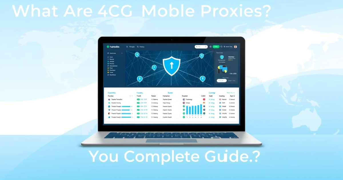 What Are 4G Mobile Proxies? Your Complete Guide