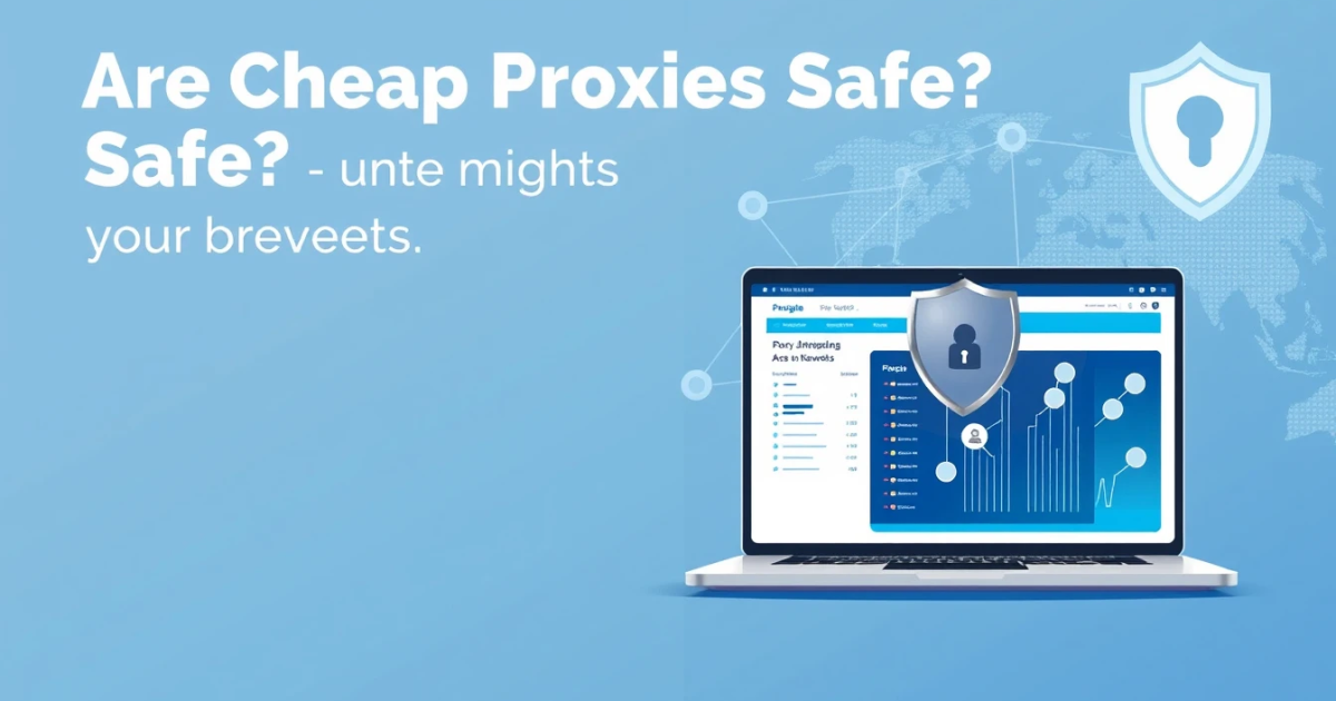 Are Cheap Proxies Safe? Essential Insights for Your Proxy Needs