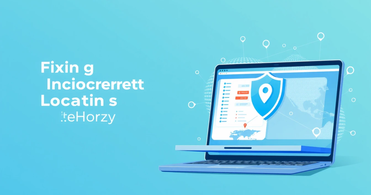 Fixing Incorrect Location Displays in Proxies