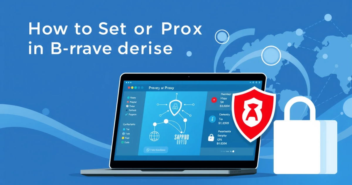 How to Set Up a Proxy in Brave Browser
