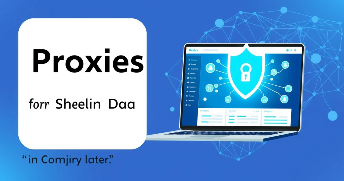 Proxies for Shein Data: A Complete Guide
