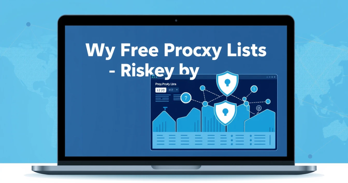 Why Free Proxy Lists Are Risky